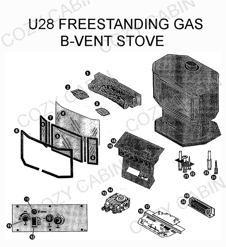Ultimate Gas Stove (U-28) #U28